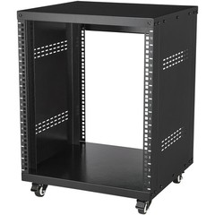 VEVOR 12U AV Rack Stand 500 lbs Capacity Network Stereo Recording Studio Rack