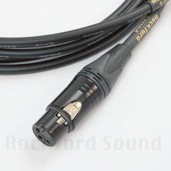 Canare L-4E6S Star Quad | 3.5 FT | Gold Male XLR to Female XLR Mic Cable