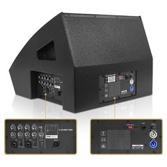 Sound Town 15″ Multi-purpose Active 800W PA Monitor Class-D Amp, DSP CARME-15MPW
