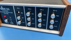Vintage DBX 155, 4 Channel Tape Noise Reduction System Powers Up Working