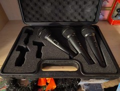 Behringer XM1800S Dynamic Vocal & Instrument Microphone (3-pack)