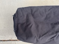 Studio Slips Amp Head Clamshell Padded Gig Bag Black Nylon Canvas