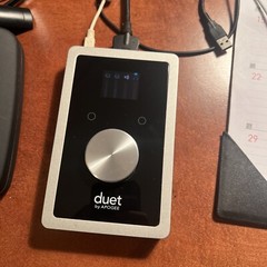 Apogee Duet 2 USB Audio Interface for IOS, Mac – Silver/Black.