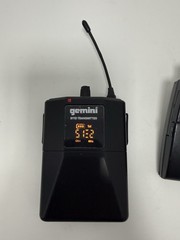 Gemini BT10 Wireless Bodypack Transmitter + Xtuga Receiver System Tested Working
