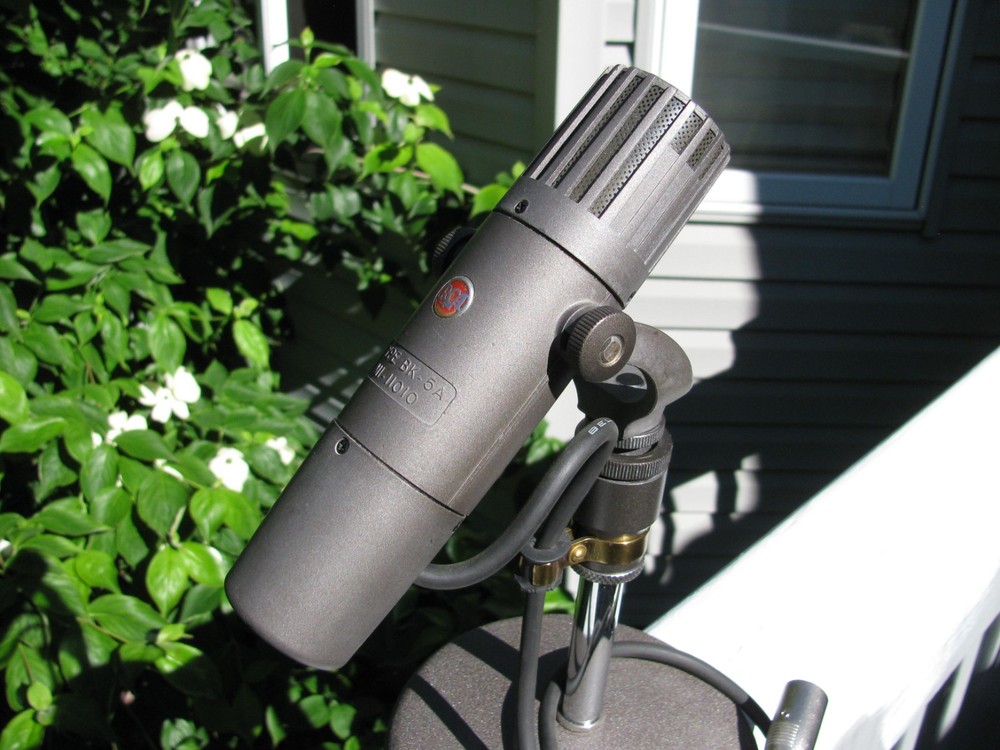RCA BK-5A (MI-11010) Vintage RIBBON Broadcast Microphone-Excellent & Working!