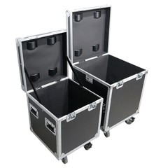 Utility Trunk Package ATA Road Case Wheels 1 Large & 1 Mid Size