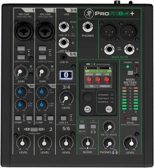 Mackie ProFX6v3+ 6-Channel Professional Analog Mixer with USB and Bluetooth