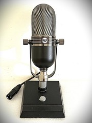 Customized MXL in the style of RCA 77 Ribbon Microphone, w/stand , cable case