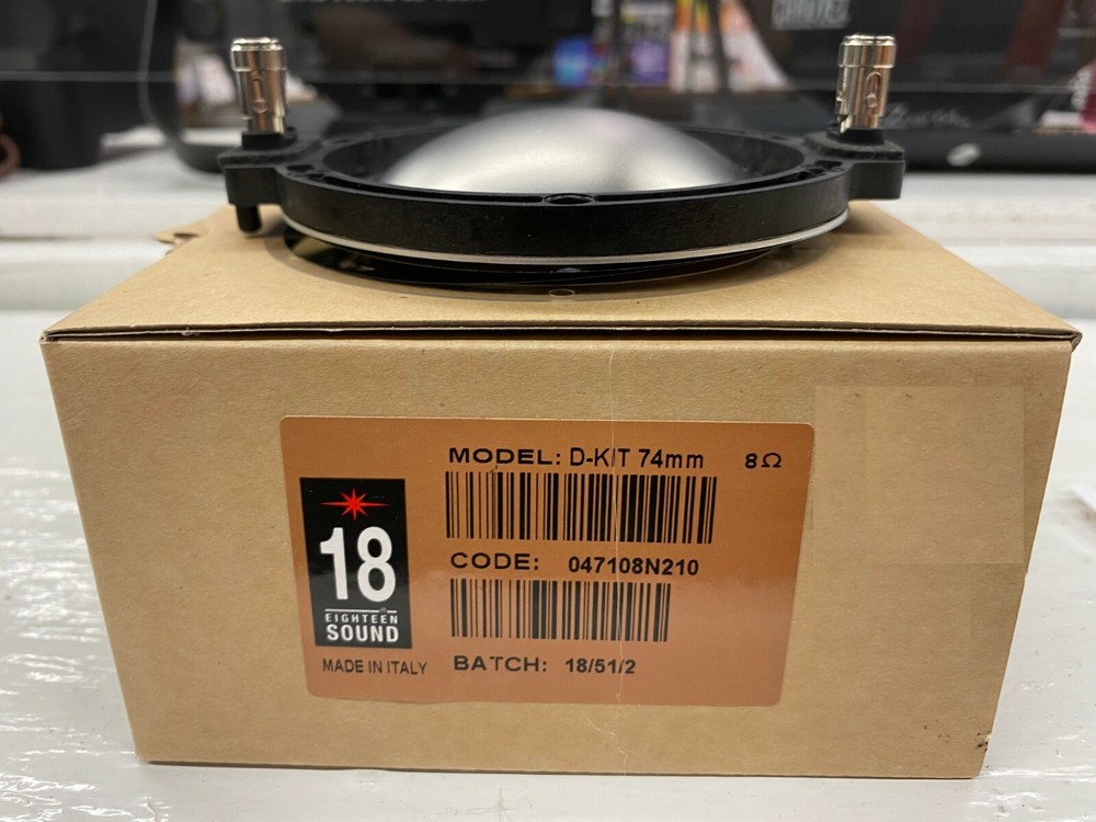 Eighteen Sound D-Kit 74mm – Nd2060, Nd2080, Nd1460, Nd1480 8 Ohm 74mm