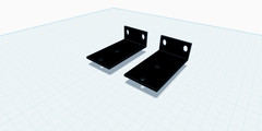 Replacement Rack Ears for Behringer MDX4600 Audio Dynamics Interactive Processor