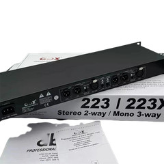 DBX 223XL Stereo 2-Way/Mono 3-Way Crossover Rack Mountable US NEW