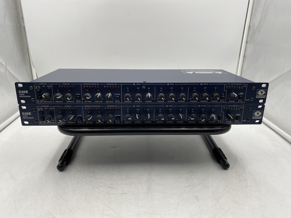 Lot of 2 Symetrix 528E Voice Processor