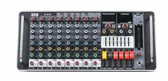 EMB TX8P 1300W 8 Channel Power Mixer Console w/ DSP Effect, Bluetooth, Record