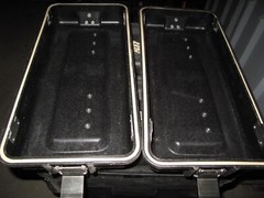 Rackmount 04U x24 ECS Legacy Composite Shock Mount Rack Black Case Shockmount A