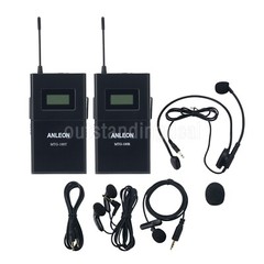 ANLEON MTG-100 Wireless Acoustic Transmission System for Tour Guide (1 TX+ 1 RX)