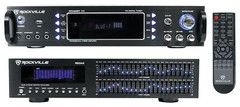 Rockville RPA60BT 1000w Home Theater Bluetooth Receiver+2 x 21 Band Equalizer EQ