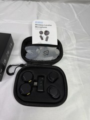 RIBIU Wireless Lavalier Microphone for iPhone/Android/PC Noise Cancellation