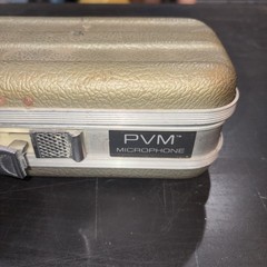 Vintage Peavey Microphone Hard Shell Protective Case