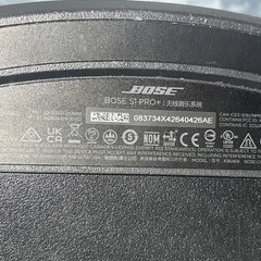 Bose S1 Pro+ Portable Wireless PA System with Protective Case and Battery