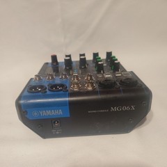 YAMAHA MG06X 6-Input Compact Stereo Mixer with Effects