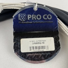 Pro Co DA88BQ-10 – Analog 10ft DB25 to 1/4” TRS Male Snake UNUSED