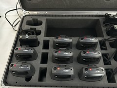 Listen Technologies Model LA-311 Charging Case (8X) LR-400-126,(6X) Hearing Loop
