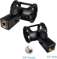 Microphone Shock Mount Holder Clip Mic Anti-Vibration for Condenser Shotgun Mic