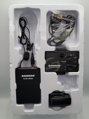 Samson Go Mic Mobile Receiver with LM8 Lavalier and Belt Pack Transmitter