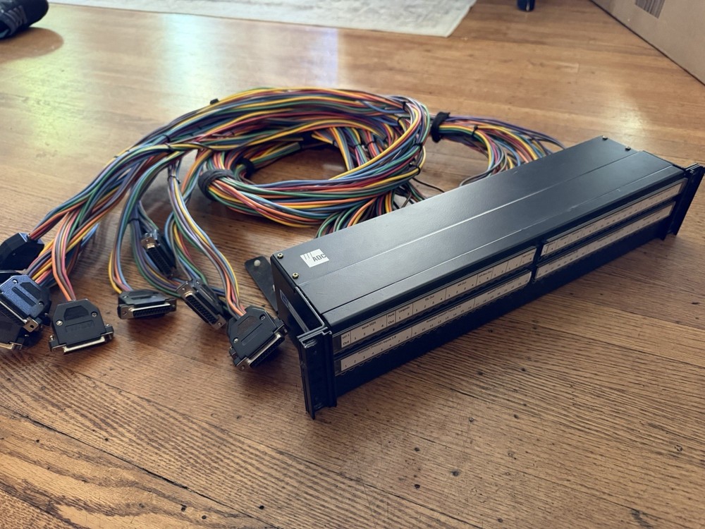 ADC 96 Point TT Audio Patchbay 2 RU DSUB