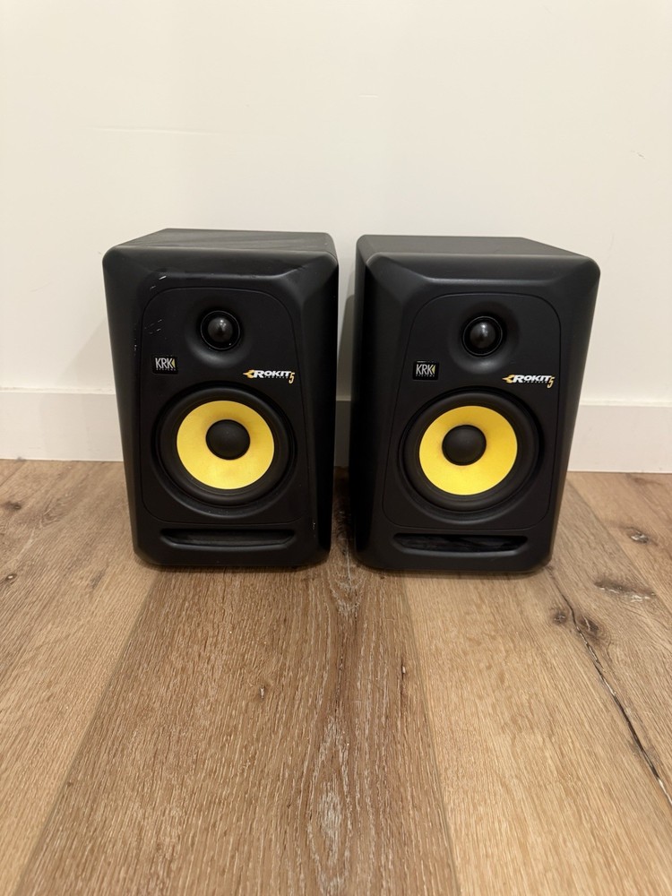 KRK Systems Rokit 5 Powered Studio Speakers Pair (RP5G3-NA)