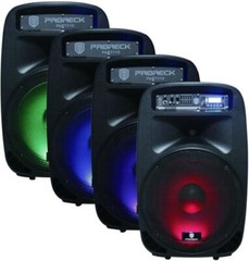 PRORECK 15 in Powered PA DJ Speaker 2000W Outdoor BBQ Event Karaoke Bluetooth
