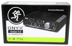 Mackie Onyx Artist 1.2 2×2 USB Audio Recording Studio Interface + (2) XLR Cables