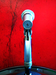 Vintage 1970’s Shure 565S Dynamic cardioid microphone Hi Z w cable SM58 565 # 7