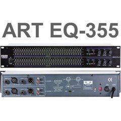 ART EQ355 2U Dual 31 Band Equalizer Processor ART EQ355 2U Dual 31 Band Equaliz