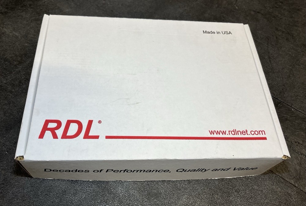 NEW RDL EZ-MX4L 4-Channel Stereo Line Level Audio Mixer NIB