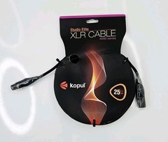 Kopul Studio Elite 4000 Series XLR M to XLR F Microphone Cable – 25′ (7.6 m)
