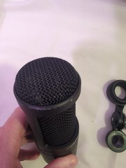 Audio-Technica AT2020 P48 Cardioid Condenser Studio XLR Microphone As-Is