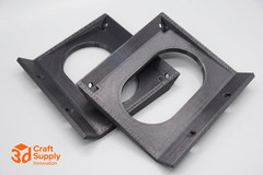 Recessed Rack Ears for Behringer Mixers XR16 XR18 SD18 Midas MR16 MR18 19″ Rack