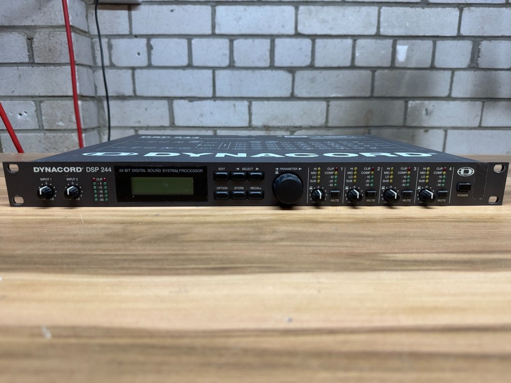 Dynacord DSP 244 24 Bit Digital Sound System Processor
