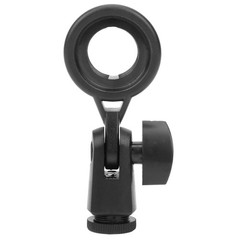 Microphone Holder Clamp 22mm Thread Adapter Anti Vibration Compact Black Micr…