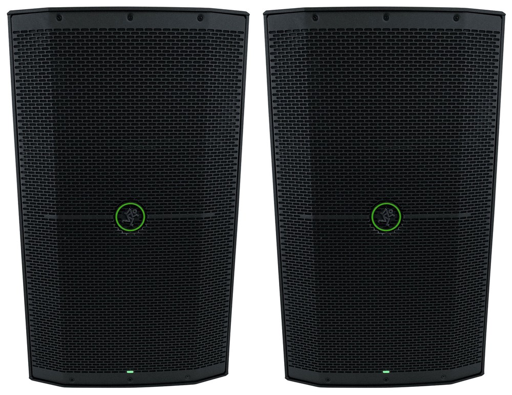 (2) Mackie Thump212XT 12″ 1400 Watt Powered Active DJ PA Speakers Thump 212XT