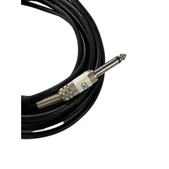 Unbranded 20ft Instrument Cable 1/4″ Straight to 90 Degree 1/4″ Connector #f