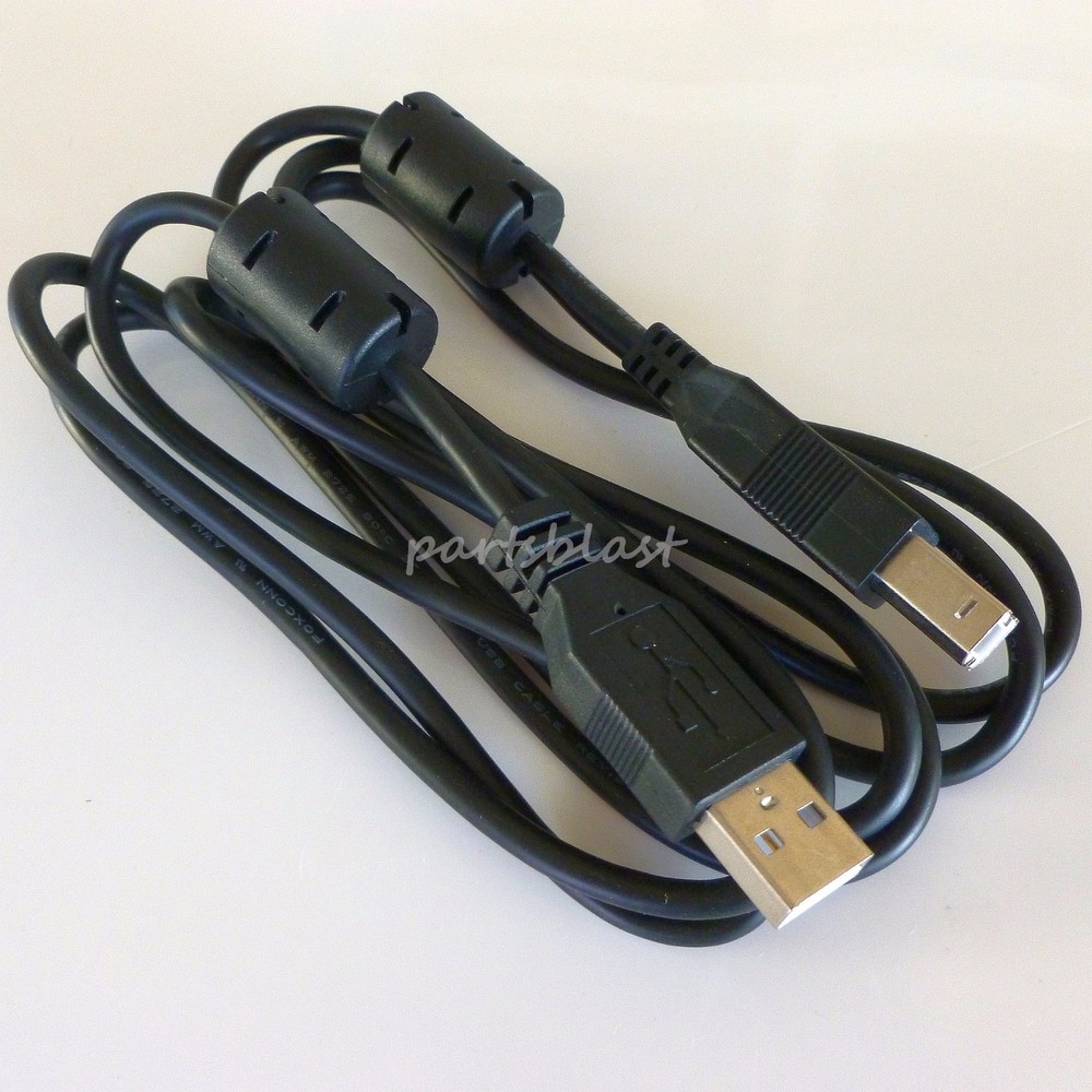 6′ Dual Ferrite USB Microphone Cable Replacement Condenser Mic Cord 6ft long