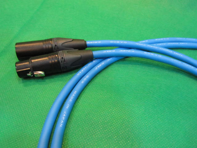 5 Ft Canare DA206 110 Ohm AES/EBU Digital Cable With XLR M to F Neutrik Gold.