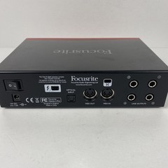 Focusrite Clarett 2Pre Thunderbolt Audio Interface Phantom Power MIDI Optical