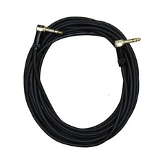 Audio2000’s E25125 25 Feet 1/4″ TRS Right Angle to TRS Right Angle Cable