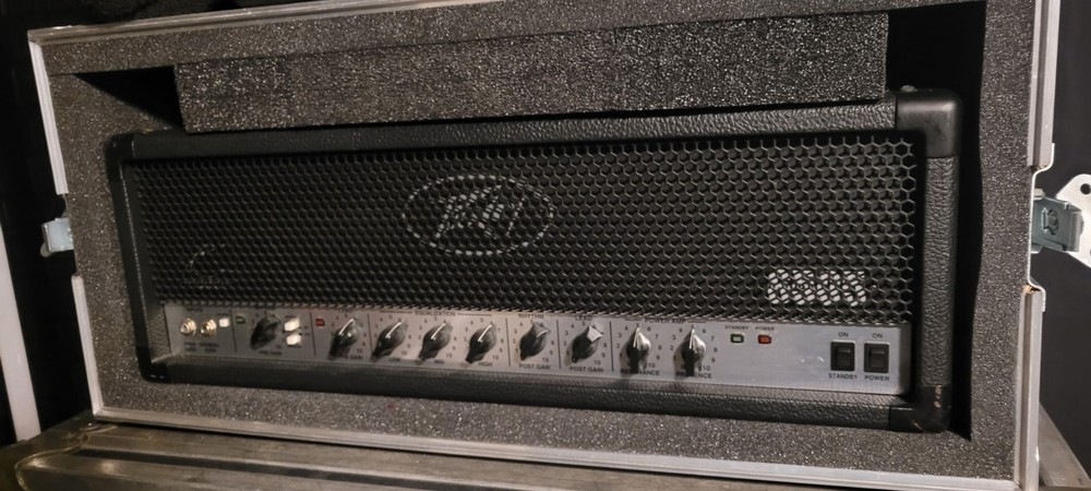 PEAVEY 6505 (NEW TUBES) ATA FLIGHT CASE