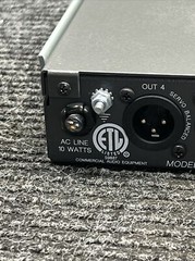 For Parts Aphex Model 124A 10/4 Audio Dual Interface Amplifier