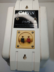 Pair of CARVIN PM5 Professional Program Reference Monitors Speakers 100W 2-Way