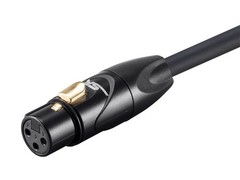 Monoprice XLR Female to 1/4Inch TRS Male Cable – 6 Feet | 16AWG, Gold Plated
